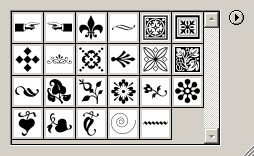 ornaments palette