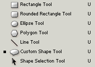 custom shape in toolbox group