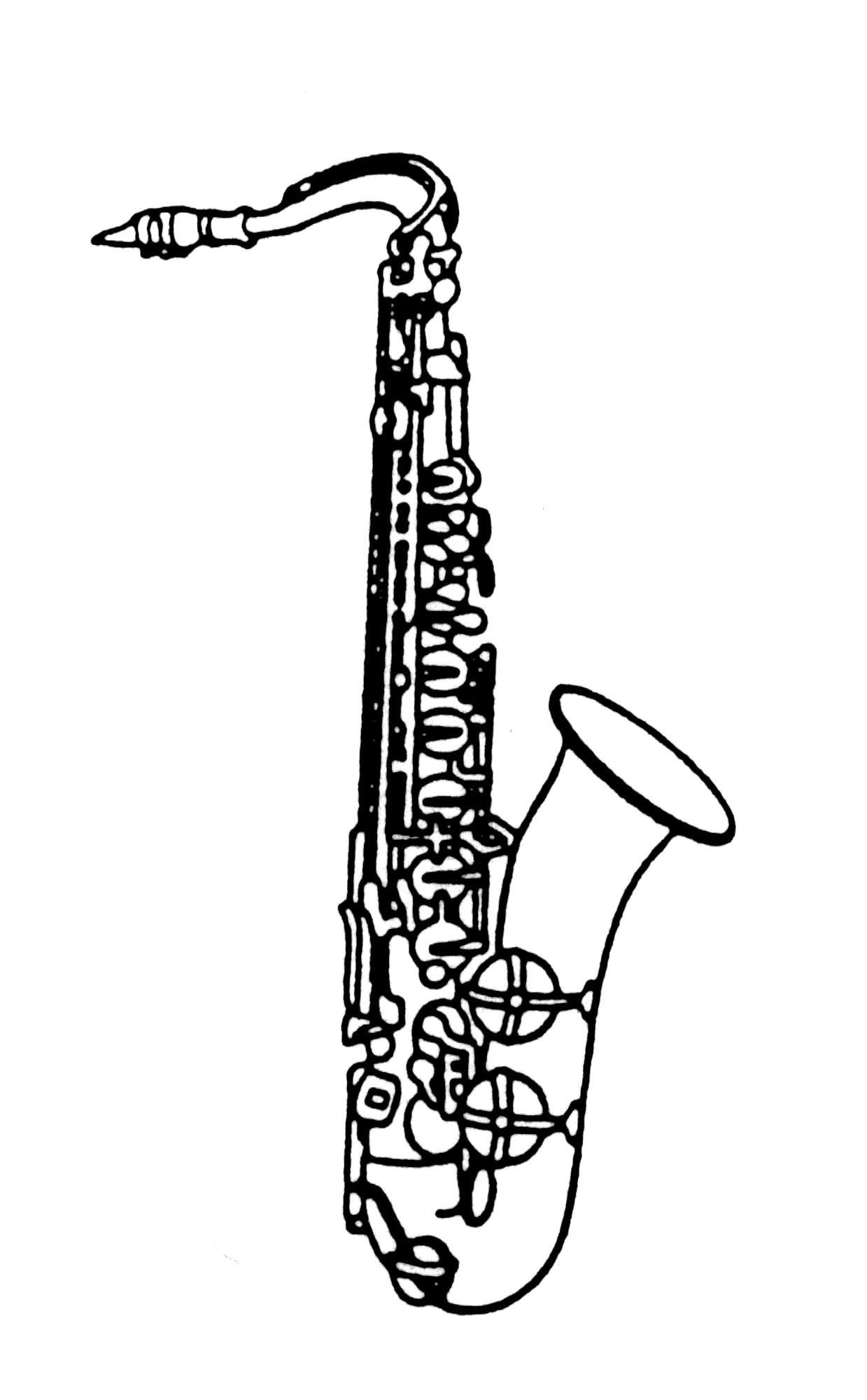 oboe coloring pages - photo #20