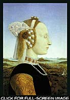 Della Francesca, "Portrait of Duchess"