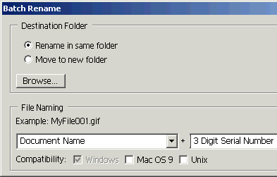 batch rename