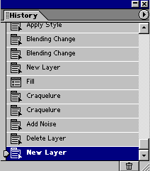 history palette