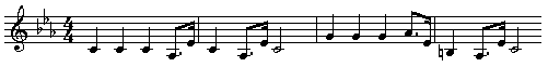 Darth Vader's motif